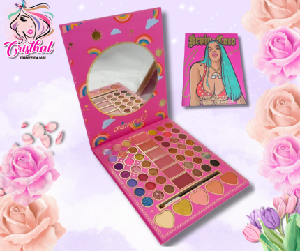 PALETA DE MAQUILLAJE BICHOTA VERDE -KEVIN & COCO