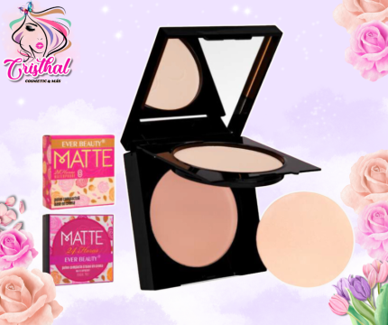 POLVO COMPACTO + BASE EN CREMA MATTE - EVER BEAUTY