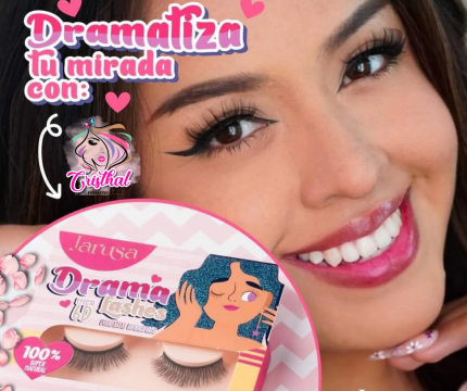PESTAÑAS POSTISAS EN TIRA DRAMA - JARUSA