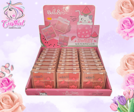 MINI PALETA DE RUBOR COMPACTO SWEET WATERMELON - BELLESPA