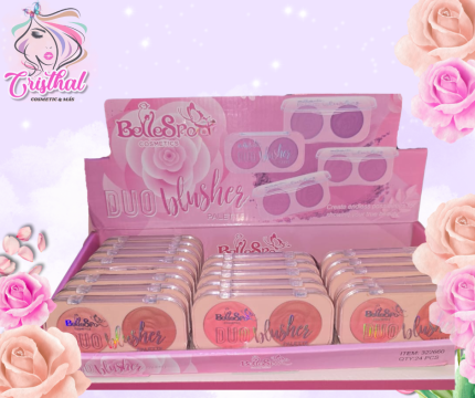 DUO DE RUBOR ROSA - BELLESPA