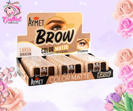 MINI PALETA DE SOMBRAS PARA CEJAS  BROW-AYMET