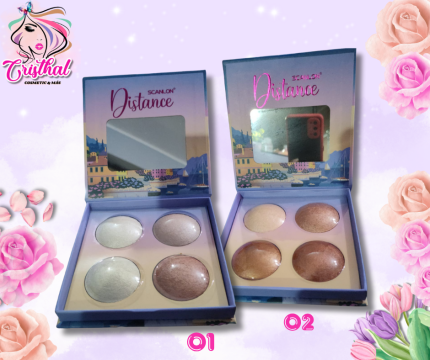 PALETA DE ILUMINADORES DE ROSTRO DISTANCE - SCANLON