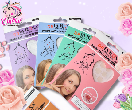 PARCHES ANTIACNE TRANSLUCIDOS -DR. LA ROSA