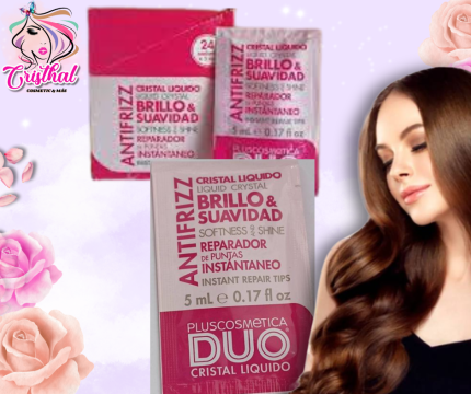 SILICONA CRISTAL LIQUIDO PARA CABELLO-DUO