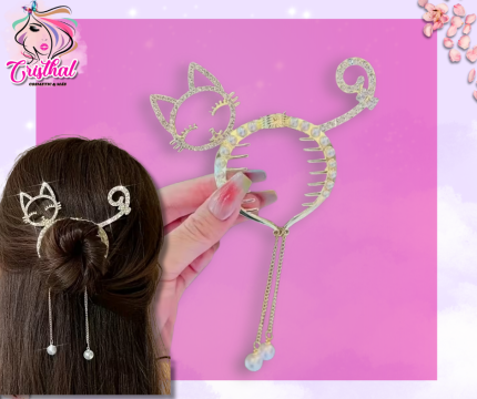 GANCHO MOÑERA GATITO