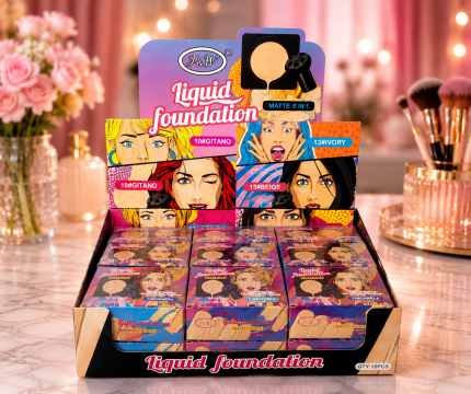 BASE CUSHION LIQUID FOUNDATION MATTE 6 EN 1 - P&W